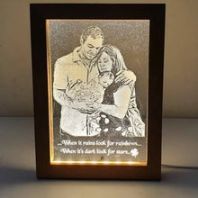 Carica l'immagine nel visualizzatore di Gallery, Cornice a led con foto - Ilmioplexiglass