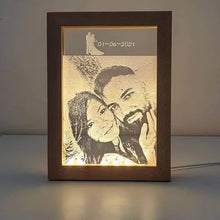 Carica l'immagine nel visualizzatore di Gallery, Cornice con foto sposi - Ilmioplexiglass