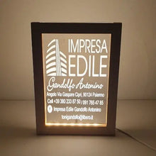 Carica l'immagine nel visualizzatore di Gallery, Cornice nome azienda - Ilmioplexiglass