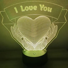 Carica l'immagine nel visualizzatore di Gallery, Cuore I love you - Ilmioplexiglass