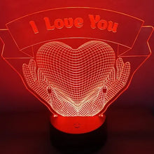 Carica l'immagine nel visualizzatore di Gallery, Cuore I love you - Ilmioplexiglass