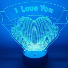 Carica l'immagine nel visualizzatore di Gallery, Cuore I love you - Ilmioplexiglass