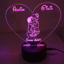 Carica l'immagine nel visualizzatore di Gallery, Cuore bacio coppia - Ilmioplexiglass
