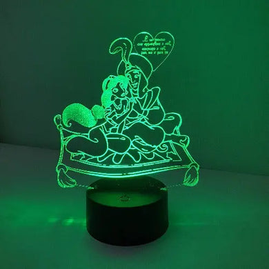 Disney Aladino e Jasmine - Ilmioplexiglass