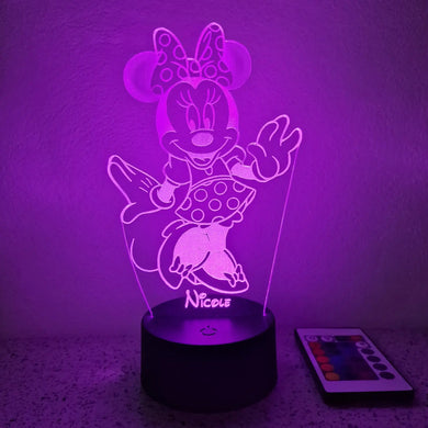 Disney Minnie Ilmioplexiglass