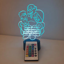 Carica l'immagine nel visualizzatore di Gallery, Nonno e nipote - Ilmioplexiglass