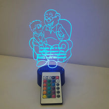 Carica l'immagine nel visualizzatore di Gallery, Nonno e nipote - Ilmioplexiglass