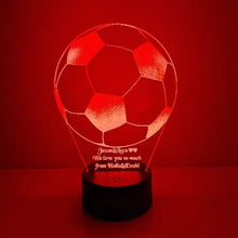 Carica l'immagine nel visualizzatore di Gallery, Pallone Calcio - Ilmioplexiglass Illuminazione