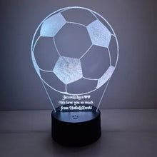 Carica l'immagine nel visualizzatore di Gallery, Pallone Calcio - Ilmioplexiglass Illuminazione