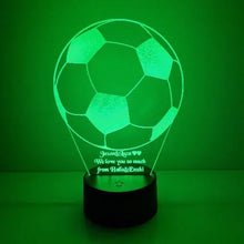 Carica l'immagine nel visualizzatore di Gallery, Pallone Calcio - Ilmioplexiglass Illuminazione