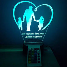 Carica l'immagine nel visualizzatore di Gallery, Papà e figli - Ilmioplexiglass