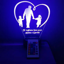 Carica l'immagine nel visualizzatore di Gallery, Papà e figli - Ilmioplexiglass