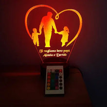 Carica l'immagine nel visualizzatore di Gallery, Papà e figli - Ilmioplexiglass