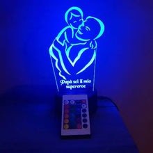 Carica l'immagine nel visualizzatore di Gallery, Papà e figlio - Ilmioplexiglass