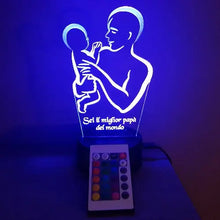 Carica l'immagine nel visualizzatore di Gallery, Papà e figlio - Ilmioplexiglass