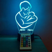 Carica l'immagine nel visualizzatore di Gallery, Papà e figlio - Ilmioplexiglass