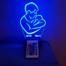 Carica l'immagine nel visualizzatore di Gallery, Papà e figlio - Ilmioplexiglass