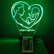 Carica l'immagine nel visualizzatore di Gallery, Papà e figlio - Ilmioplexiglass