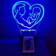 Carica l'immagine nel visualizzatore di Gallery, Papà e figlio - Ilmioplexiglass