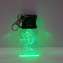 Carica l'immagine nel visualizzatore di Gallery, Portachiavi a led San Gennaro - Ilmioplexiglass