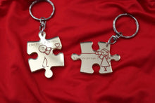 Carica l'immagine nel visualizzatore di Gallery, Portachiavi puzzle coppia - Ilmioplexiglass