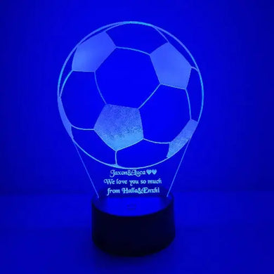 Pallone Calcio - Ilmioplexiglass    Illuminazione